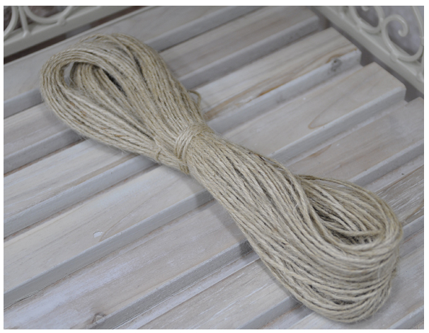 幼教手工diy动手制作配件10米麻绳装饰玩具配件材料满件包邮