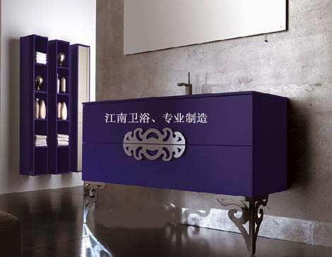 欧式美式橡木浴室柜组合实木卫浴柜洗脸盆柜组合洗手盆组合XM716