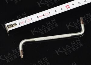 。原装进口 瑞士PB双弯头十字螺丝刀 PB 605/1 PB SWISS TOOLS