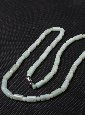 手链豆油圆柱女款玉石