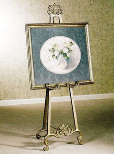 欧式铁艺油画婚庆展示架