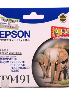 原装爱普生T0491 2 3 4 5 6 墨盒EpsonR210 R230 R310 R350RX630