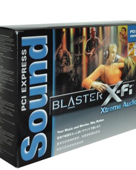 Creative创新SBX-FiXtremeAudioPCI-Ex1服务器版SB1040声卡7.1K歌