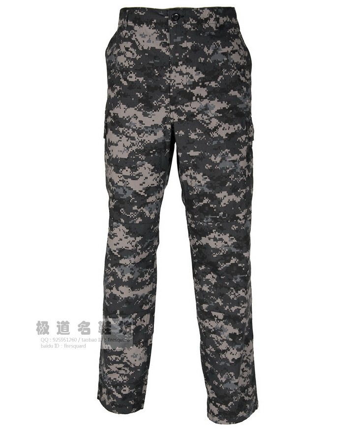 美国数码迷彩作战服bdu裤子装备