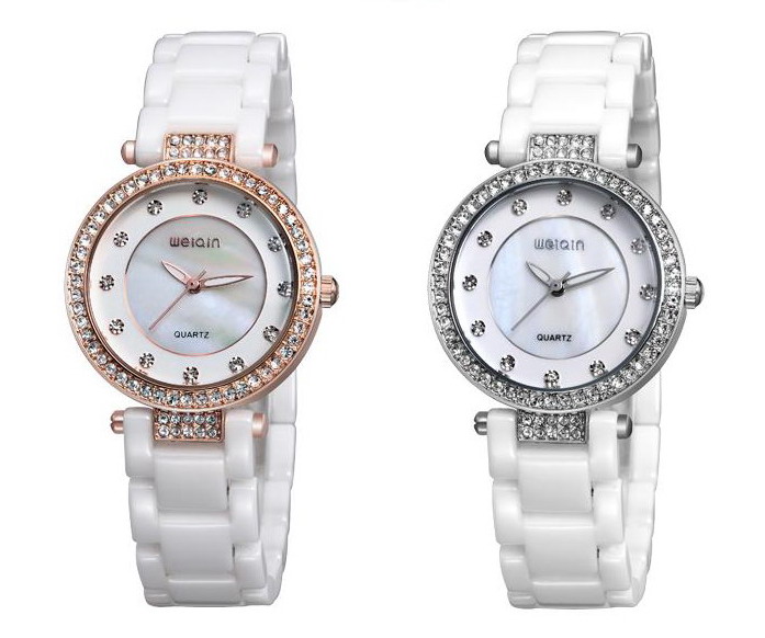 高档韩国时尚风防水陶瓷手表