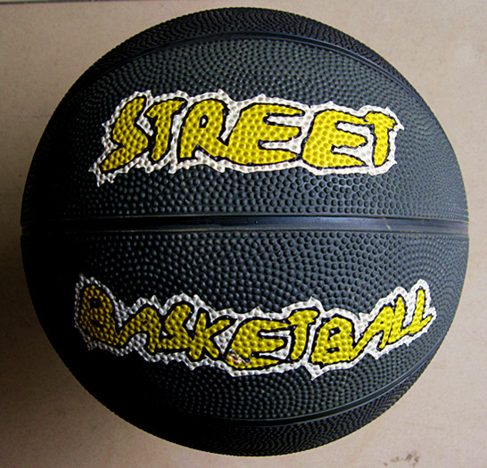 Ballon de basket en caoutchouc - Ref 2002240 Image 1