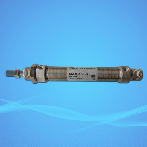 亚德客型不锈钢磁性迷你缸可调迷你气缸MA16X25-S  MAJ16*25-25-S