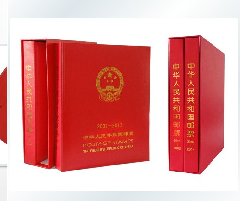 01-13年郵票年冊合訂冊(2001-2013年) 空冊 定位冊 收藏冊集郵冊