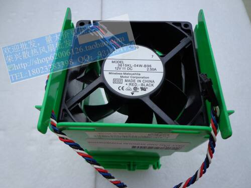 全新 戴尔DELL 670 0H3771 风扇+风罩 整套 F3956 3615KL-04W-B96