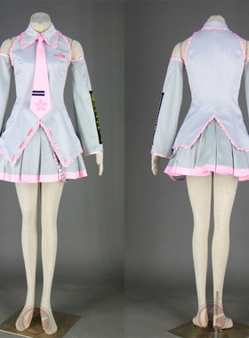 vocaloid/V家-樱初音cos服装银色-Cosplay服装/动漫cos衣服