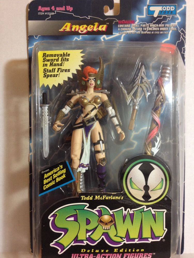 【孩仕宝】玩具模型 麦克法兰 再生侠 spawn 2代 angela 正版人偶