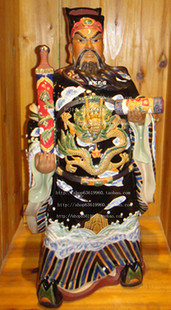 包公包青天包拯佛山石湾陶瓷公仔法院公正严明摆件中式传统开封府