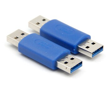 高速数据传输线对接头 USB 3.0 A公对A公连接头 AM/AM直通头