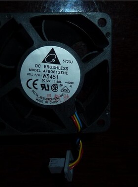 AFB0612EHE台达Delta60*38MMDC12V超高转速大风量风扇风机散热器
