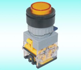 双科电气 按钮开关、自复位高位钮LAY50-22AC3-11H开孔直径30MM