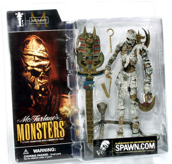 全场特价包邮 麦克法兰 怪物 1代 木乃伊 mummy 正版人偶