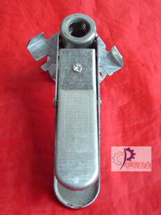 调节阀 防火阀手柄 风量调节阀执行器 鸭嘴形调节阀手柄圆座