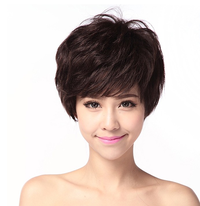 女士bobo头中老年假发春季新品