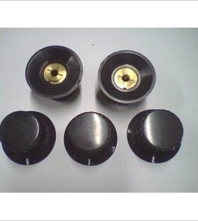 电位器旋钮 调节旋钮 塑料旋钮系列 KYP32-20-4（黑色）开关按钮