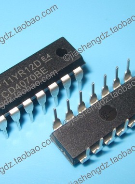 直插DIP14 CD4070BD/BE HCF4070 HEF4070 全新 四异或门