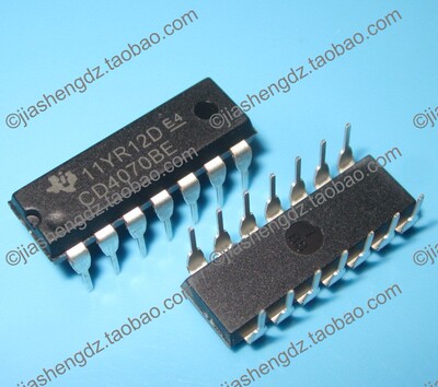 直插DIP14 CD4070BD/BE HCF4070 HEF4070 全新 四异或门
