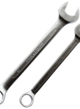 Wately威特力 30-60mm铬钒钢两用扳手 开口 梅花 双头 双用 扳手