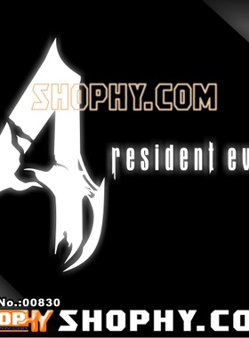 汽车贴纸3M反光贴00830生化危机residentevil416CM