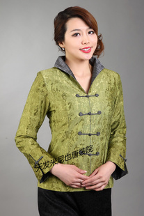 复古茶楼米尼也唐装女式上衣民族女装汉服女士棉亚麻时尚外套促销