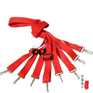 约2.5CM宽红色小军鼓背带 小军鼓挂带 小鼓背带 小鼓带 乐器配件