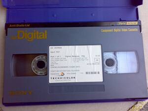 SONY Digital BETACAM 64 数字磁带