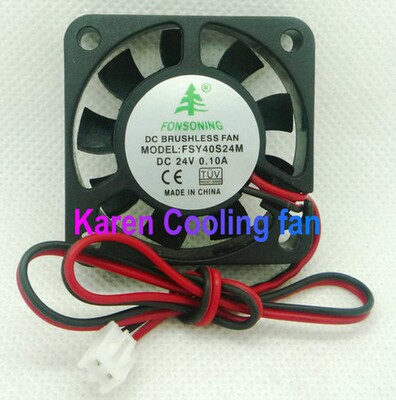 全新4CM 24V 0.1A 4010 FSY40S24M KDE2404PFVX 散热风扇HZDO