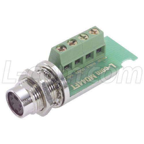 L-COM 音频视频连接器 MD44FT