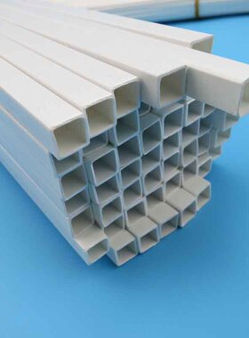 ABS方管 diy制作建筑模型改造管电线杆模型材料塑料管导管 10只