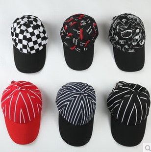 盛柏宇 厨师配件 西餐厅 各式花纹 厨师帽子 鸭舌帽 餐饮配件