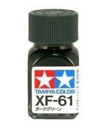 TAMIYA/田宫 80361 XF-61 暗绿色 10ml珐琅系油性模型油漆