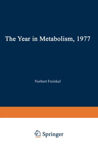 【预订】The Year in Metabolism 1977