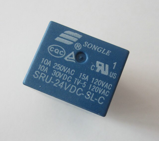 逆变焊机维修用 小继电器 SRU-24VDC-SL-C  SRU-12VDC-SL-A 方形