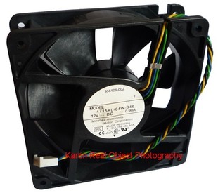 04W B46 12038 原装 0.9A 4715KL DC12V 服务器机箱风扇 NMB