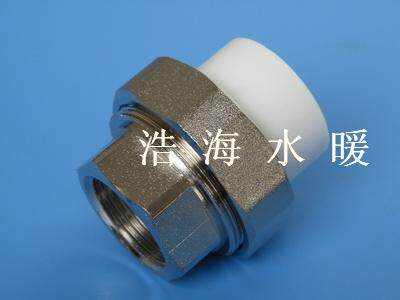 DN25管 纯铜内牙活接 重型 接6分管 PPR水管接头 热水器活接直接