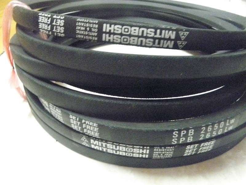 SPB2600LW进口三角带SPB2640LW|SPB2650LW耐高温空调机皮带传动带