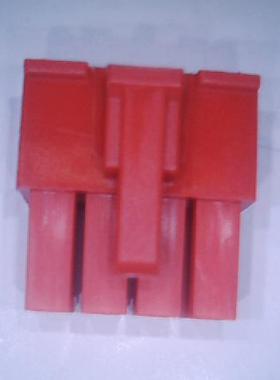 红色8pin胶壳 8pin接口 cpu专用接口 红色