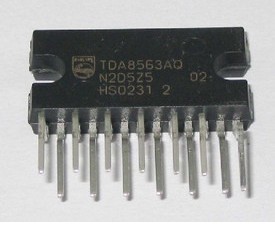 TDA8563QS10 音频功率芯片 专营全系列汽车芯片 进口拆机