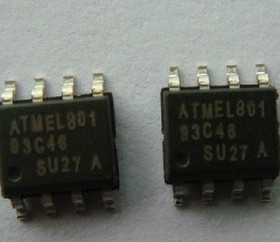 贴片 AT93C46-SU27 AT93C46-SC 存储器 SOP-8 可直拍 进口拆机
