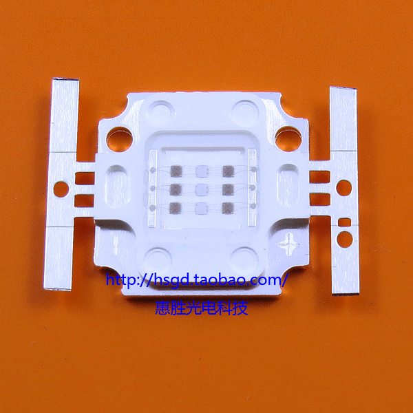 10w led植物生长灯 10w led 3串3并植物生长灯 6红3蓝