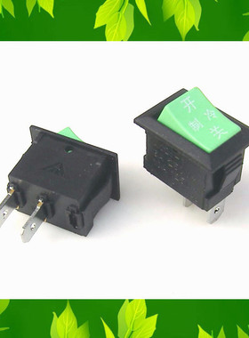 KCD1-1 单控绿色开关（6A/10A）。..