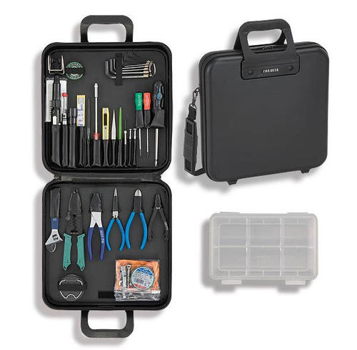 ENGINEER日本工程师 电烙铁钳子工具箱组套KS-09进口日本工具