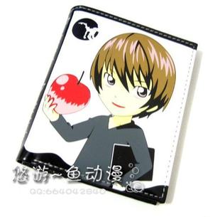 Death Note死亡笔记钱包 死亡笔记本夜神月钱包