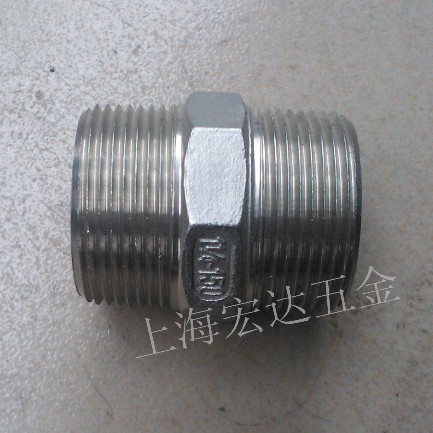 304NPT美标六角外丝 NPT2寸 NPT1寸 NPT4分 NPT2分