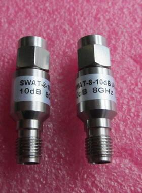 DC-8GHz 10dB 2W SMA RF 射频微波同轴固定衰减器 带测试图片