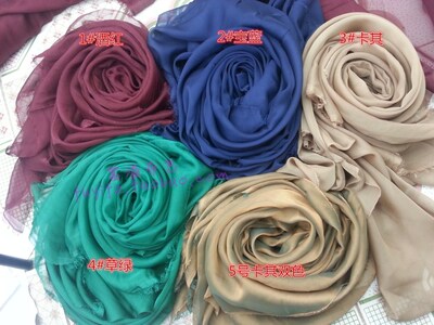 天丝超薄雪纺纱礼服围巾布料面料